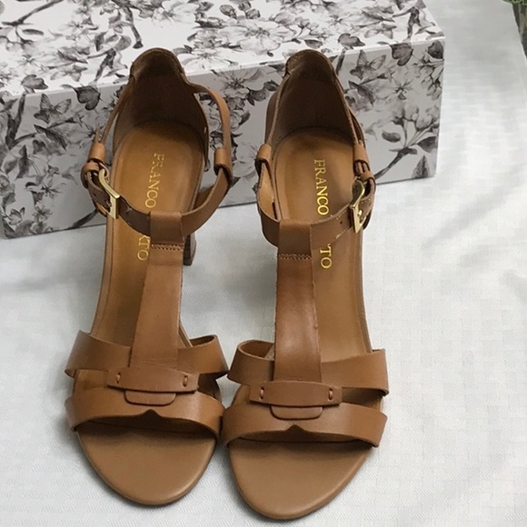 Franco Sarto Shoes - Franco Sarto L giada  leather sandals sz 8.5